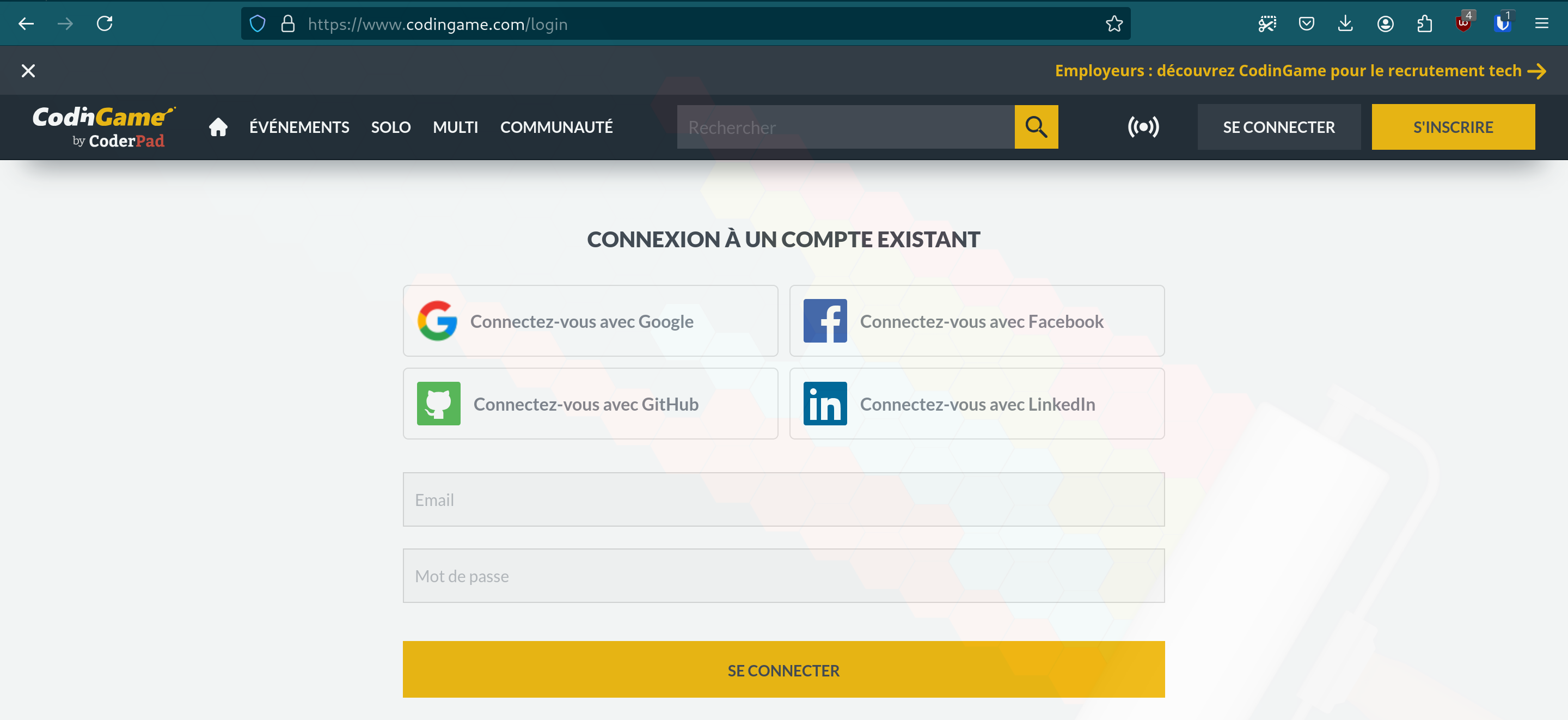 Login